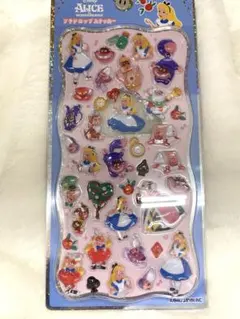 ディズニー　アリス　プチドロップシール正規品