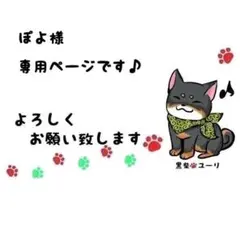 ぽよ様専用ページです♪