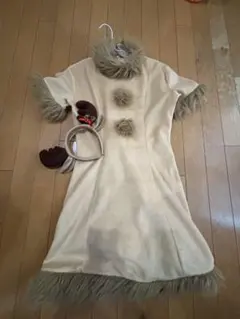 トナカイ コスチューム　カチューシャ付