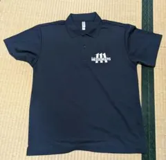 DYM MESSENGERS ネイビー ポロシャツ　Ｌサイズ