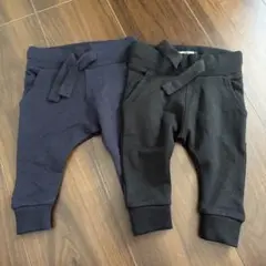 【NEXT Baby】ネイビー ブラック パンツ 95cm未満 2点セット
