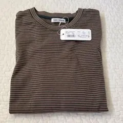 新品タグ付き　FORK&SPOON　マルチカラーボーダーTシャツのサムネイル