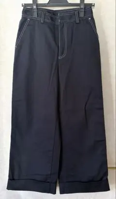 Mila Owen ワイドパンツ ネイビー