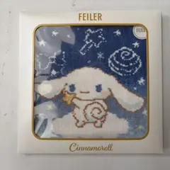 FEILER フェイラー サンリオ シナモロール コラボ ハンカチ ２枚セット FEILER フェイラー サンリオ シナモロール タオルハンカチ シナモン
