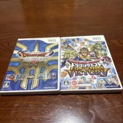 ドラゴンクエスト1.2.3 モンスターバトルロードビクトリー Wii 2本セット