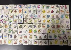 ポケモン　デコキャラシールまとめ売り200枚以上