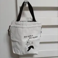 【匿名配送】巾着バッグ（保冷バッグ）