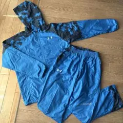UNDER ARMOUR ピステ・ウィンドブレーカー上下セットキッズサイズＹＸＬ
