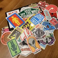ステッカー 50枚 スケートボード ストリート skate sk8 スケボー 4