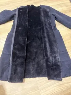 ジュエルチェンジズ　ネイビームートンコート　リバーシブルコート