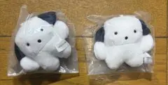 ガチャガチャ　Mr.パーフェクト　ぬいぐるみ キーホルダー　2個