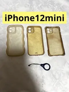 iPhone12mini ケース　アイフォン12ミニ　スマホケース　透明　クリア