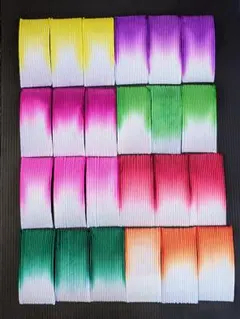 蓮の花紙 蓮紙 グラデーション 蓮華セット(葡萄)【8色 24束セット】匿名配送