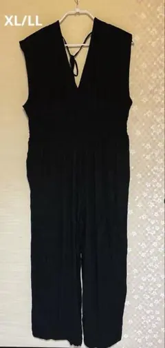 OLD NAVY ブラックサロペット XL