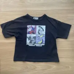 ポケットモンスター Tシャツ ブラック　120