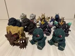 東宝怪獣シリーズ 鎮座獣 ゴジラシリーズ 11体 まとめ売り