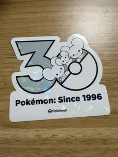 ポケモン 韓国限定 30周年 ステッカー イッカネズミ - メルカリ