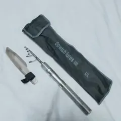 【新品】6ftスピニングロッドUL　携帯性抜群のコンパクトロッド　ライトゲームにのサムネイル