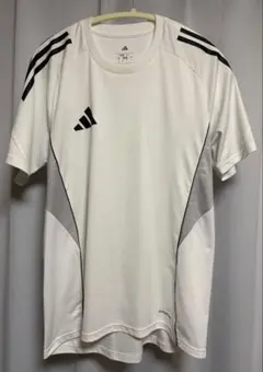 【新品】アディダス TIRO25 C 半袖 トレーニングシャツ ホワイト　XLのサムネイル
