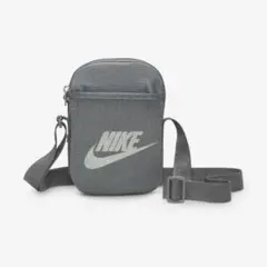 NIKE ナイキ　ヘリテージ クロスボディバッグ 新品　グレー　②