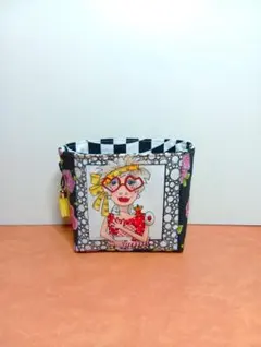 ハンドメイドミニミニポーチ ロラライハリス ソーイングレディ - メルカリ
