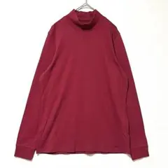 2633 エルエルビーン LLBean モックネックカットソー M ボルドーのサムネイル