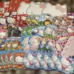 ハローキティ ダイカットメモ セット 平成レトロ