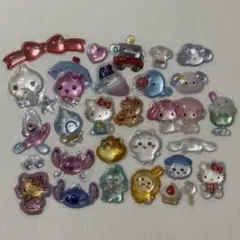 ㉓ボンボンドロップシール　立体シール　フレークシール　キャラクター