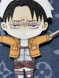進撃の巨人 リヴァイ 兵長 フェルト バッジ