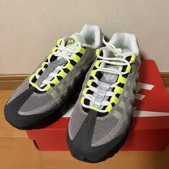 AIR MAX 95 BB S (GS) ブラック・ネオンイエロー24.0cm