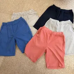 UNIQLO ハーフパンツ 5点セット 150cm