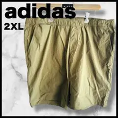 美品✨adidas アディダス ショートパンツ 2XL 大きめ ゆったり メンズ