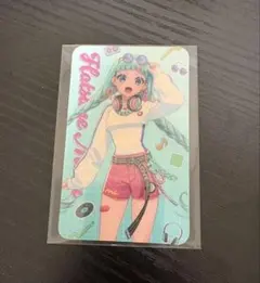 初音ミク カラオケの鉄人 カラ鉄 特典 ルームキー風カード 巡音ルカ