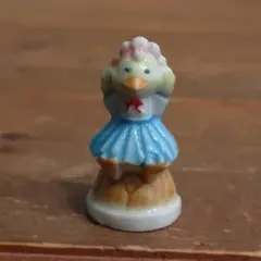 ビンテージフェーブ うさぎ④ フランス雑貨 置物ガレット陶器