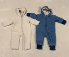 GAP ジャンプスーツ カバーオール 3〜6m 2枚セット