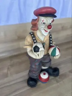 当時物オリジナル] タカトク T．K TOYS ブリキのピエロドラマー