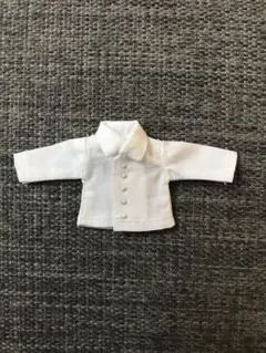 オビツ11 シンプルな長袖シャツ　white