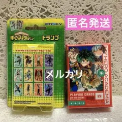 僕のヒーローアカデミア　トランプ　2種　ヒロアカ　爆豪勝己　緑谷出久　轟焦凍