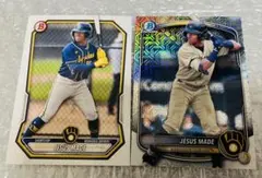 Bowman Jesus Made Base + Mojo 2枚セット