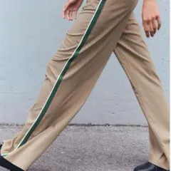 ストライプワイドパンツ ワイドパンツ