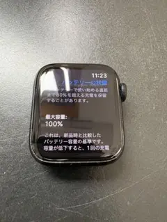 bat.100% Apple Watch SE2 40mm GPSモデル