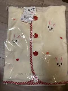 新品未使用　ミキハウス　ケープ　女の子
