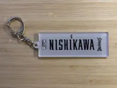 【千葉ロッテマリーンズ】西川史礁 フェイスタオルデザイン アクリルキーホルダー