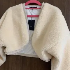 新品！EMODAエモダ　ボアショートアウター