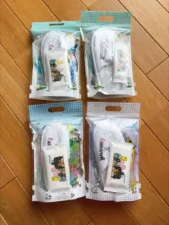 バーバパパ アメニティセット 4点　スリッパ