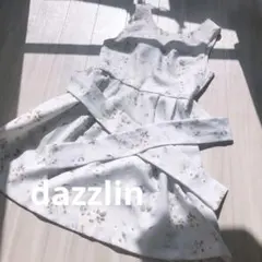 ♡dazzlin ミントカラー花柄ワンピース♡