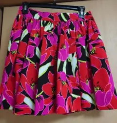 未使用＊ケイトスペード＊花柄フレアミニスカートのサムネイル