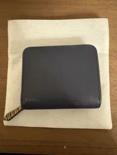 Paul Smith ネイビー 二つ折り財布