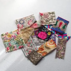 インド刺繍リボン・ハギレセット＜M24＞