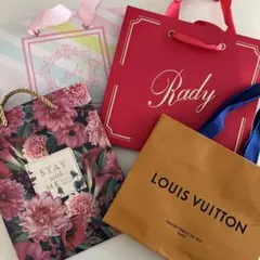 ショップ袋セット Rady Louis Vuitton 4枚セット